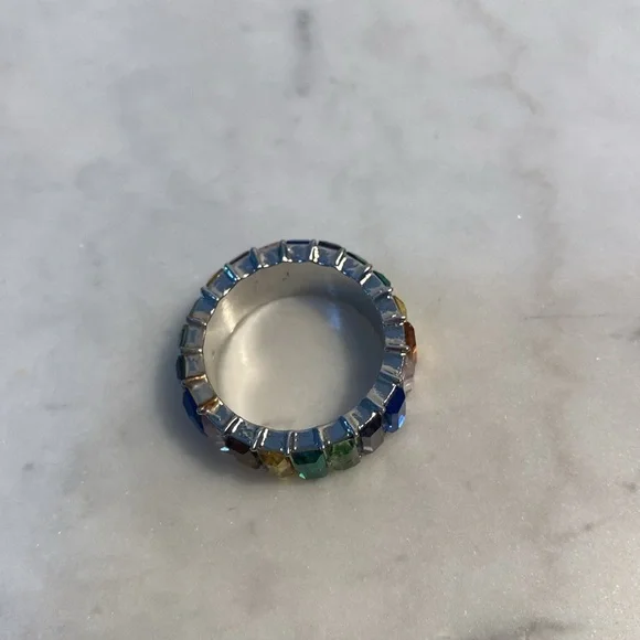 Mure + Grand NYC Rainbow Baguette Ring - Picture 4 of 7